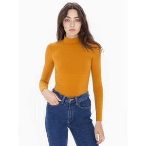 American apparel Mock neck shirt
